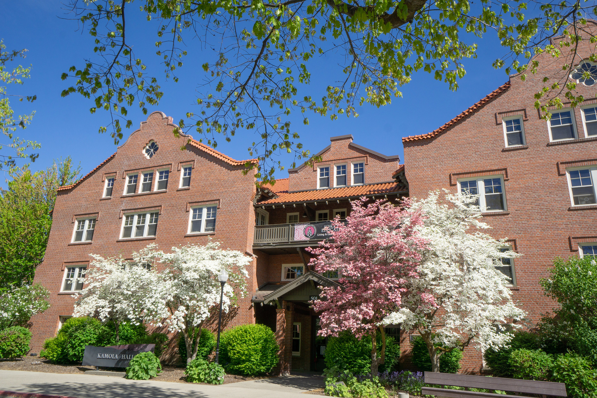 Kamola Hall in summer