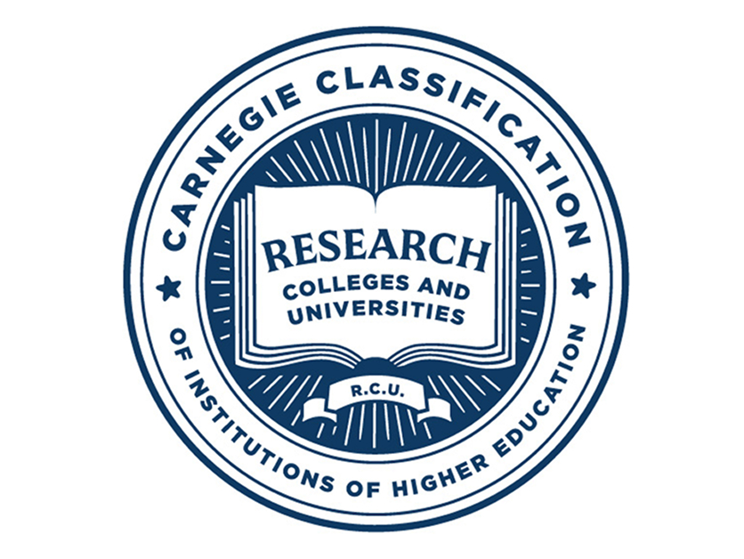 Research Activity Recognition Carnegie designation seal
