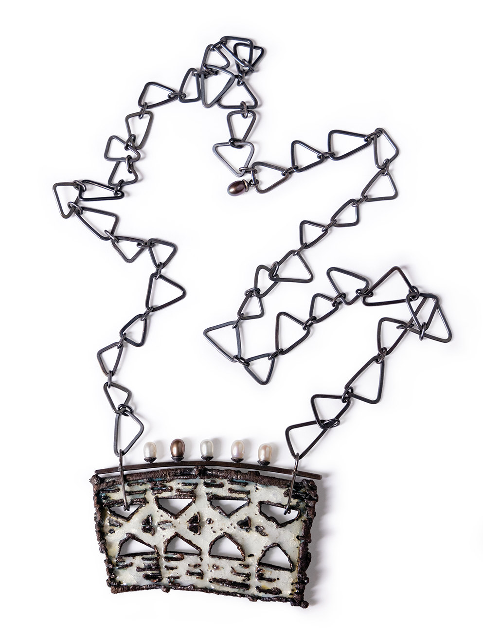 A piece of Keith Lewis' jewelry