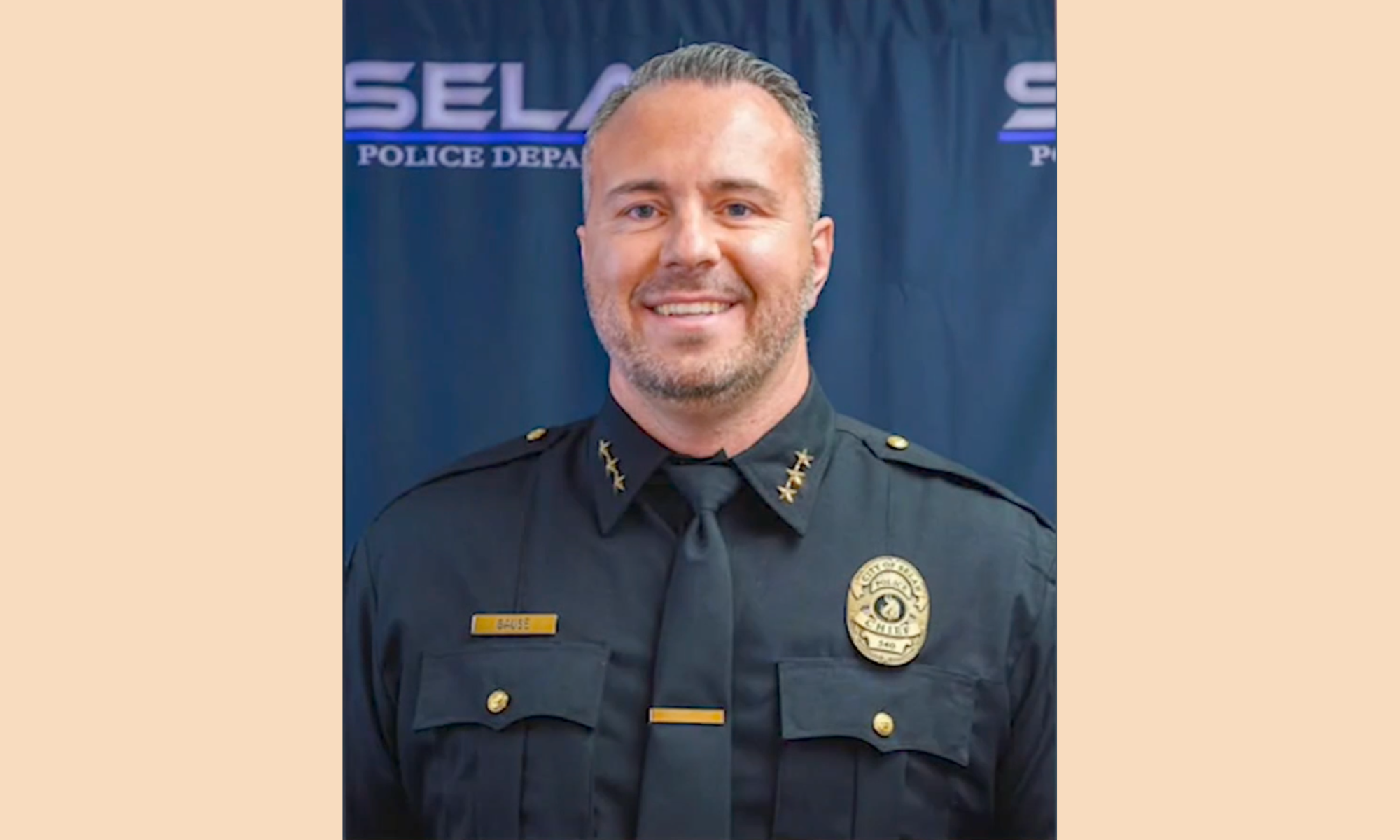 Portrait of CWU Police Chief Mick Gause