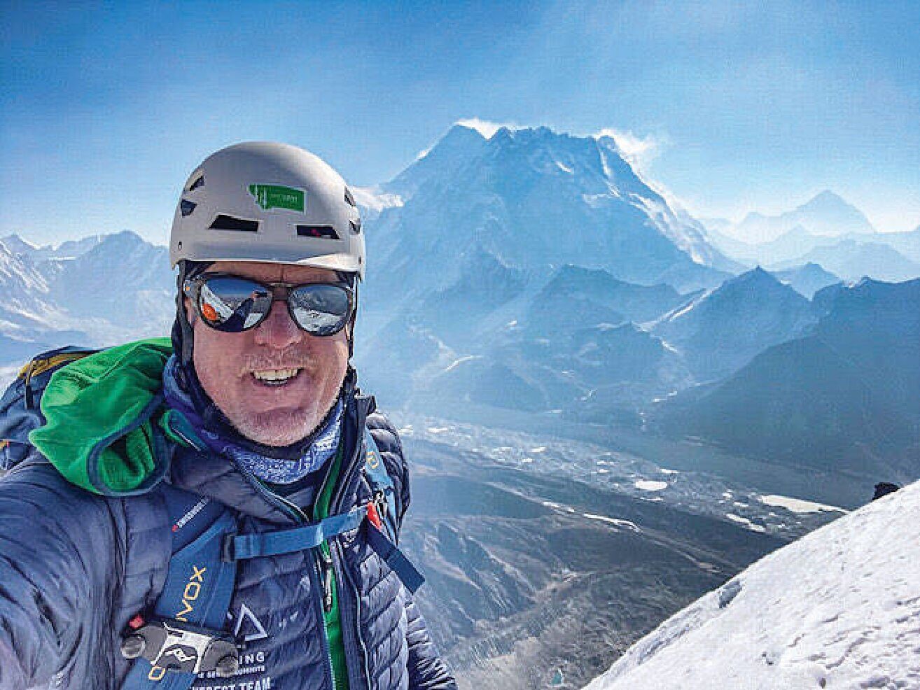 CWU alumnus Steve Stevens completed the Seven Summits last summer after starting his journey in 2019. (Photos courtesy of Spokesman-Review)
