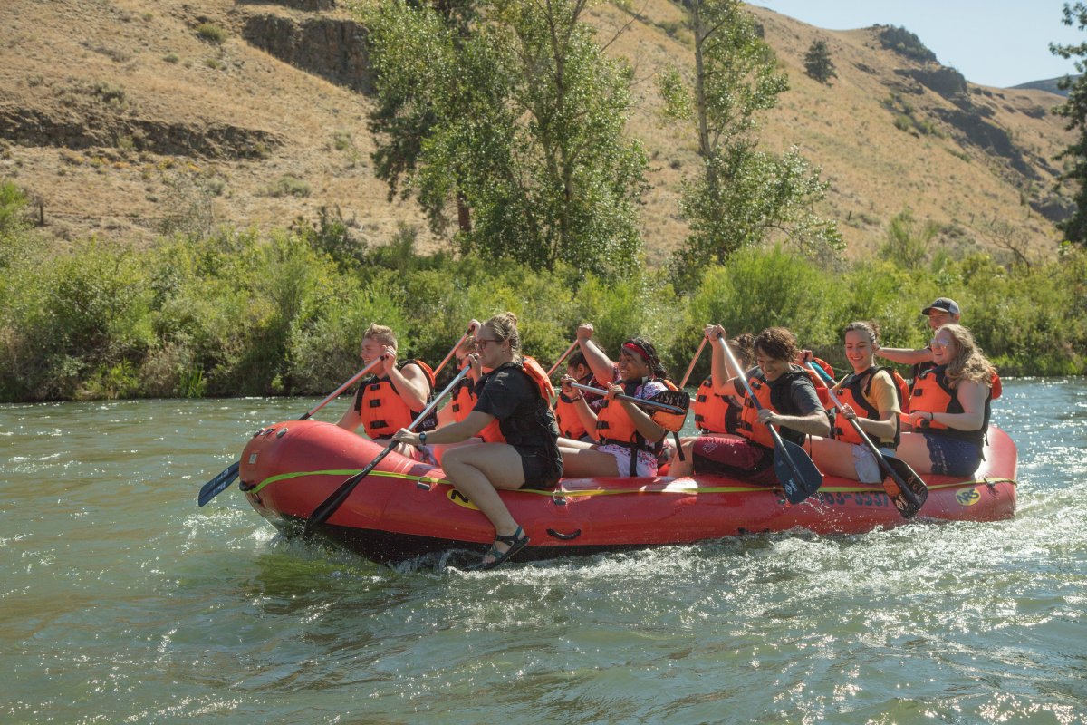 Rafting on Yakima River