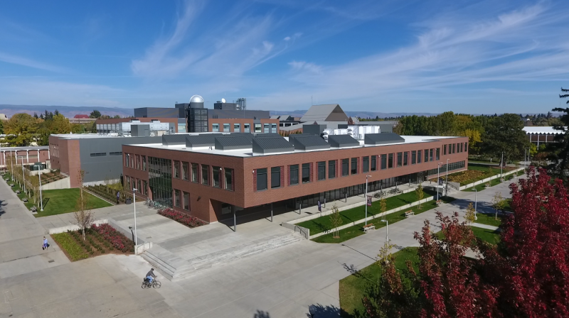 Samuelson Hall From High Up