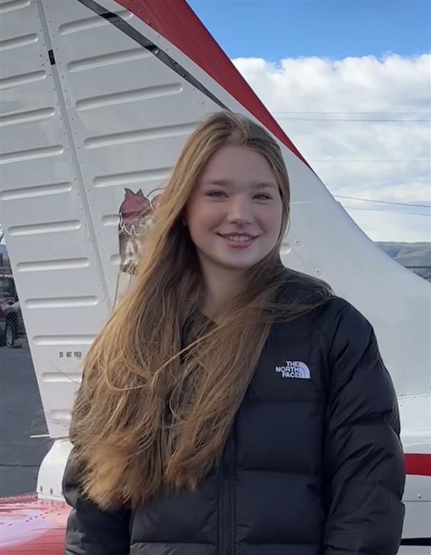 Image of Aviation Tutor Megan, student employee