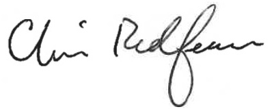 Redfearn Signature