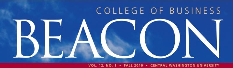 Voyage magazine cover with sky in the background.