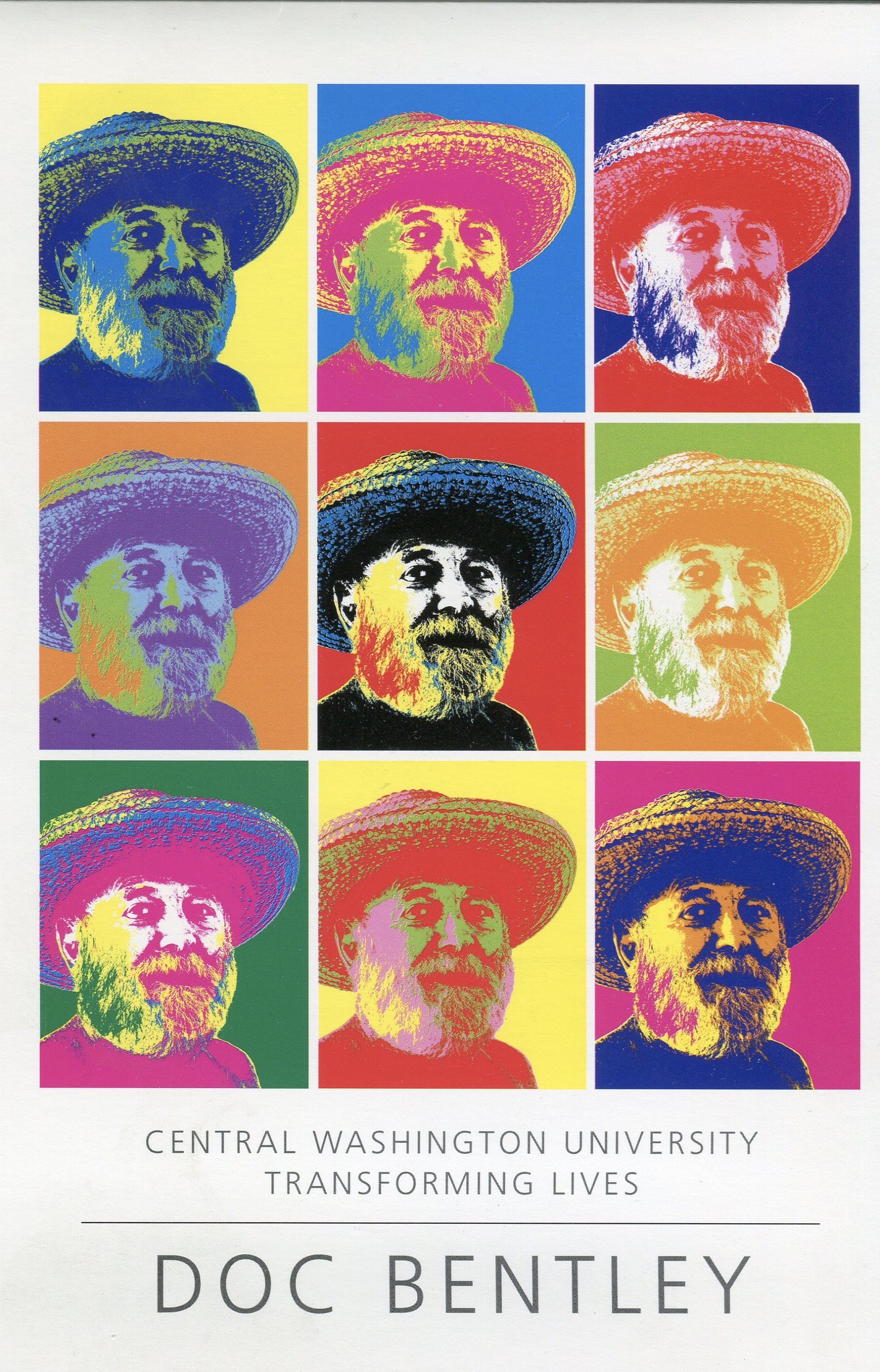 CWU Poster based on Bob's image