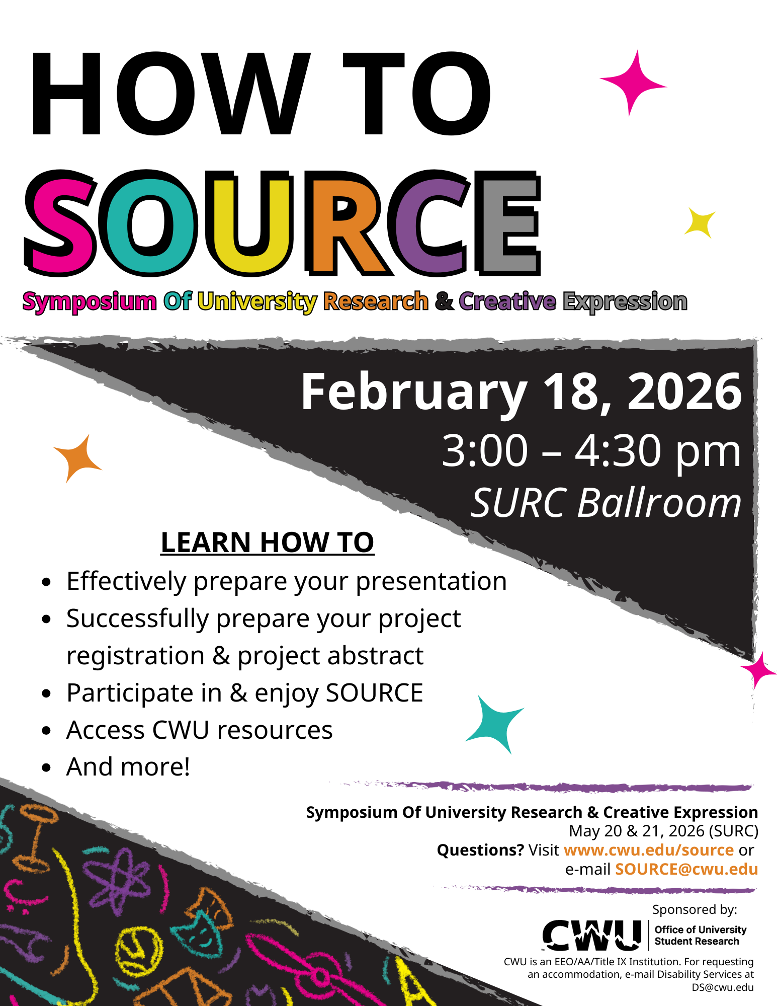 2026 How to SOURCE flyer