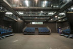 An image of Milo Smith Tower Theatre. It is a black box style theater.