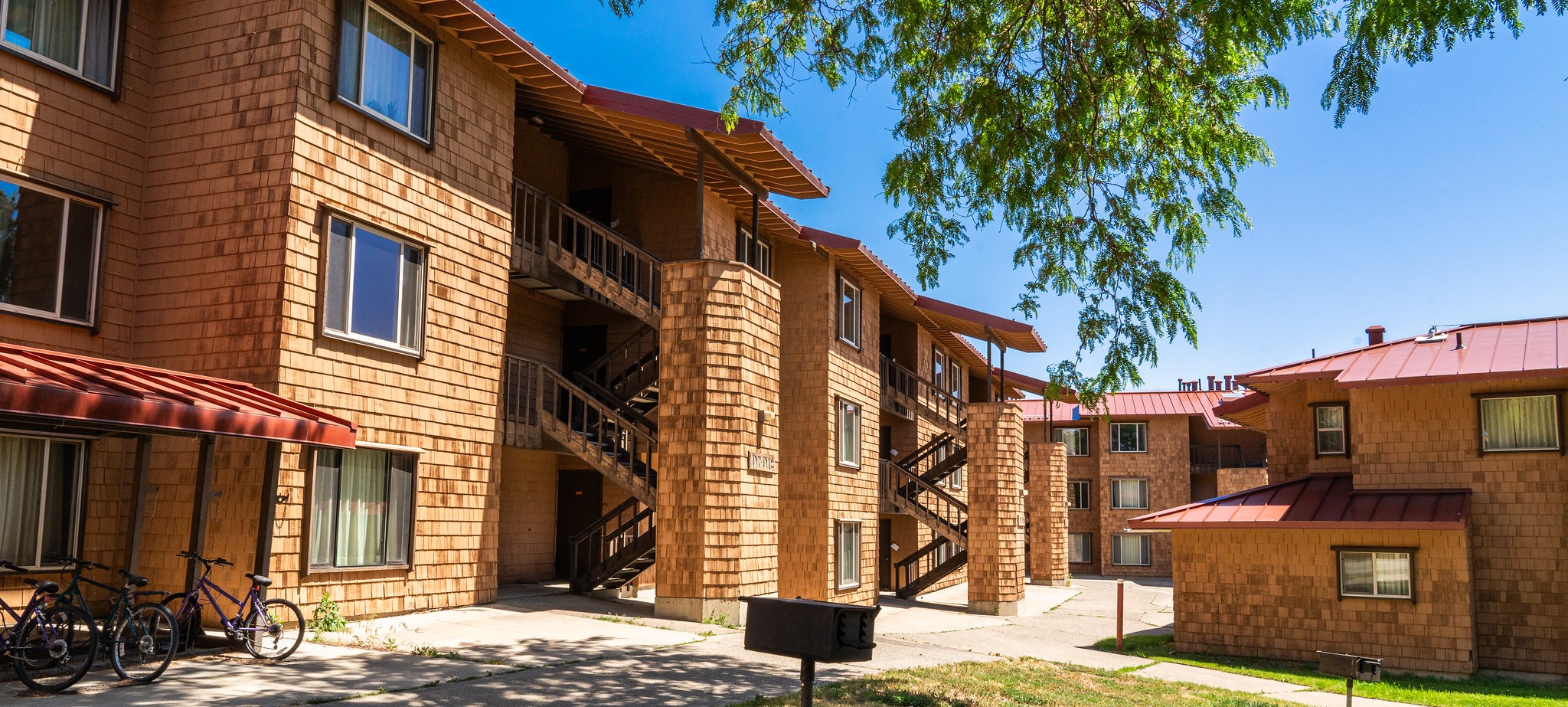 Duplex units at Brooklane Village Apartments
